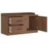 Banco de recibidor SANDNES madera maciza de pino 87x40x50