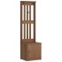 Perchero de entrada SANDENS 45x40x159,5cm madera maciza de