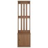 Perchero de entrada SANDENS 45x40x159,5cm madera maciza de