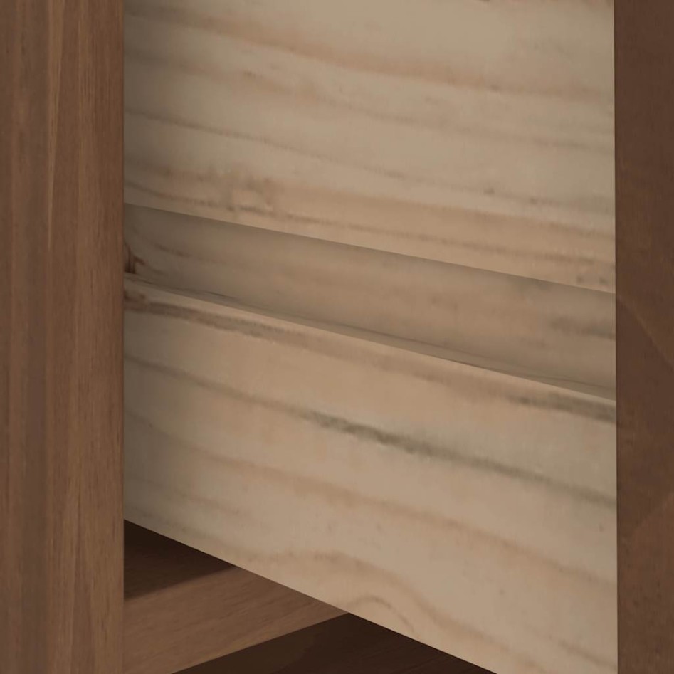 Perchero de entrada SANDENS madera maciza de pino