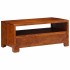 Mesa de centro de madera maciza de acacia 90x50x40
