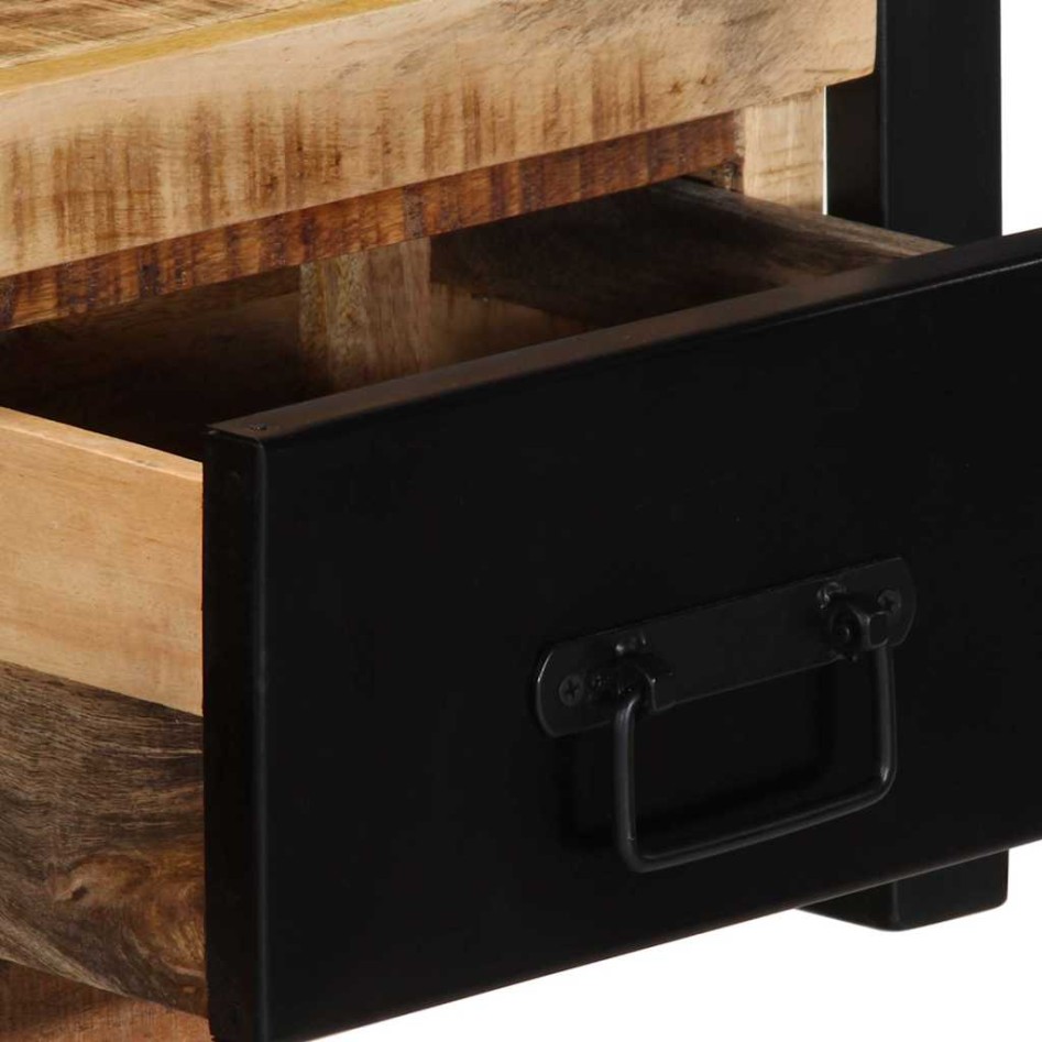 Mueble para la TV 100x30x25 madera maciza mango