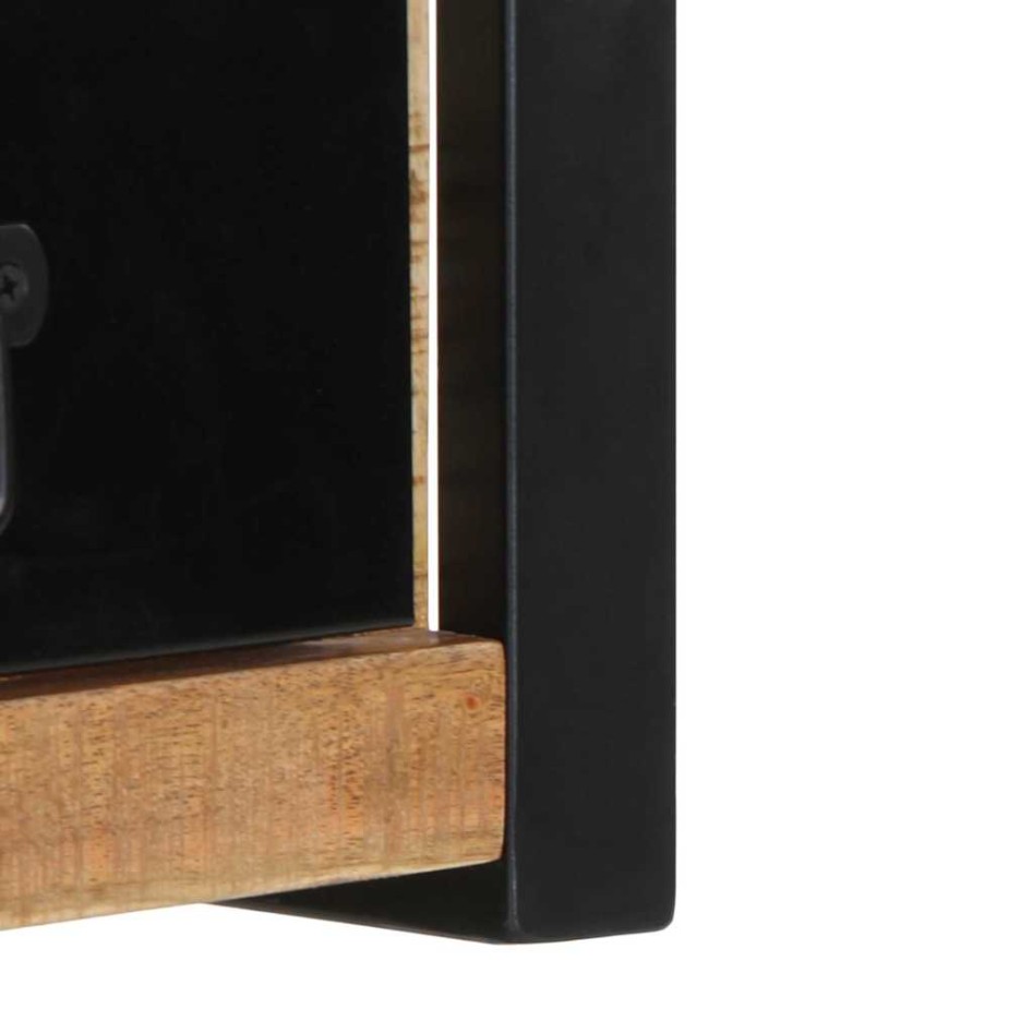 Mueble para la TV 100x30x25 madera maciza mango