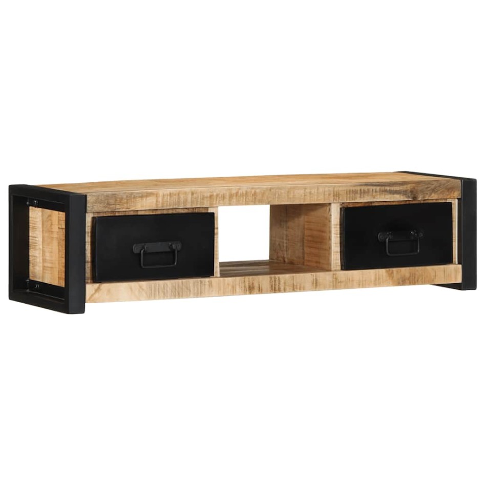 Mueble para la TV 100x30x25 madera maciza mango