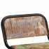 Taburetes de barra 2 uds 46x35,5x70 madera maciza