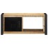 Mueble para la TV 80x30x35 madera maciza mango