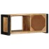 Mueble para la TV 80x30x35 madera maciza mango