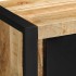 Mueble para la TV 80x30x35 madera maciza mango