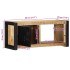 Mueble para la TV 80x30x35 madera maciza mango