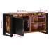 Mueble para la TV 80x30x40 madera maciza