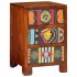Mesita de noche 40x40x60 cm madera maciza de
