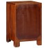 Mesita de noche 40x40x60 cm madera maciza de
