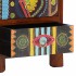 Mesita de noche 40x40x60 cm madera maciza de