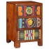Mesita de noche 40x40x60 cm madera maciza de