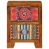 Mesita de noche 2 uds 35x35x45 cm madera maciza de