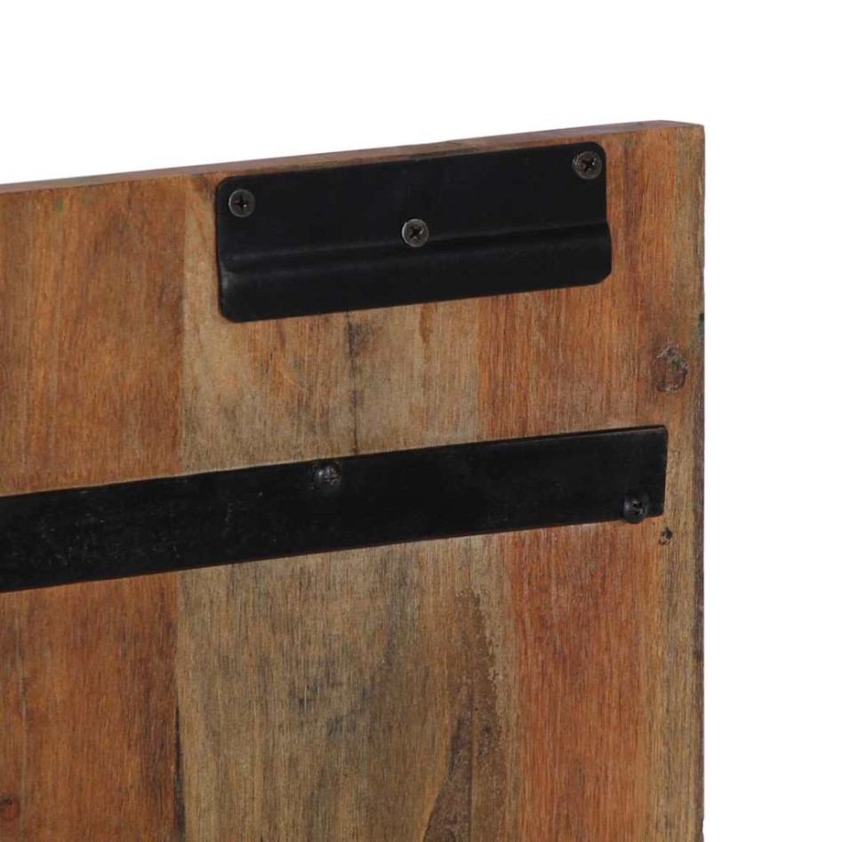 Cabecero de cama multicolor 180 cm madera maciza