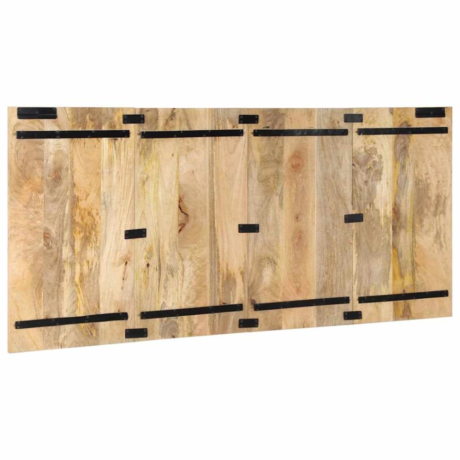 Cabecero de cama 180 cm madera maciza de mango