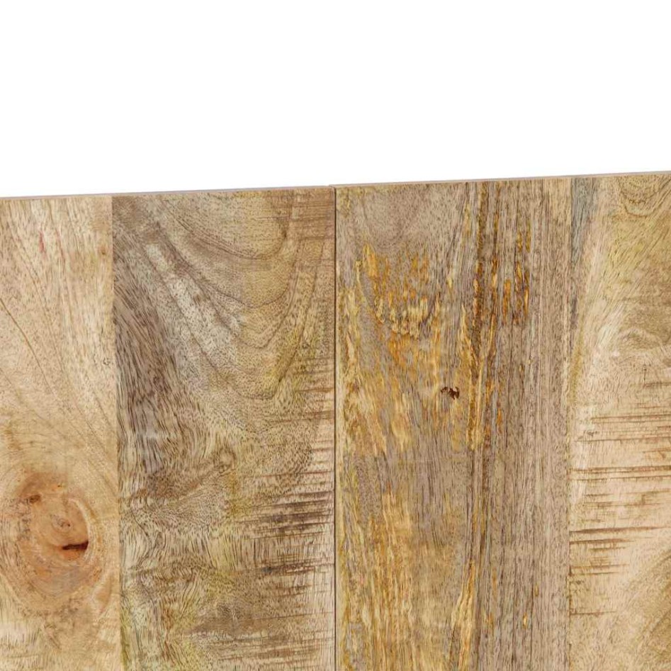 Cabecero de cama 180 cm madera maciza de mango