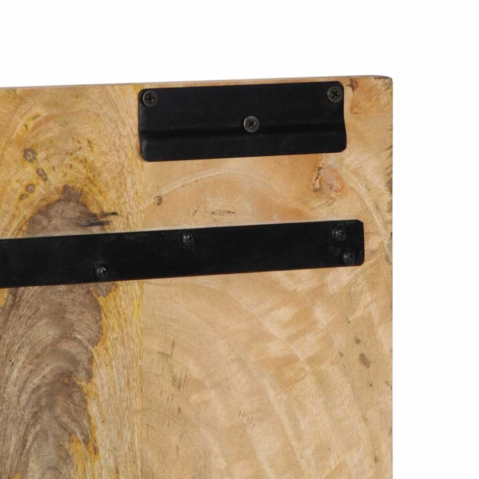 Cabecero de cama 180 cm madera maciza de mango