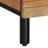 Mesita de noche madera maciza de mango 50x33x60 cm