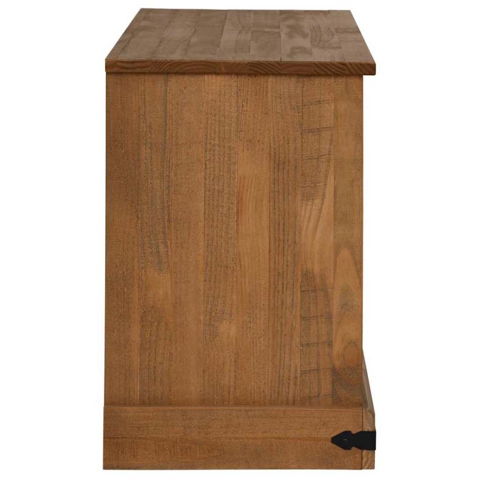 Mueble de TV HALDEN con puerta corredera 110x40x60