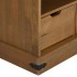 Mueble de TV HALDEN con puerta corredera 110x40x60