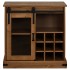 Aparador HALDEN con puerta corredera 80x40x80 cm madera