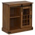 Aparador HALDEN con puerta corredera 80x40x80 cm madera