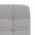 Sillas de comedor 2 uds tela gris