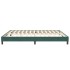 Estructura cama sin colchón terciopelo verde oscuro