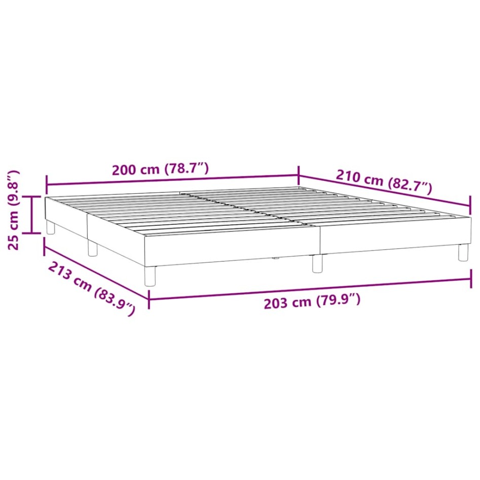 Estructura cama sin colchón terciopelo verde oscuro