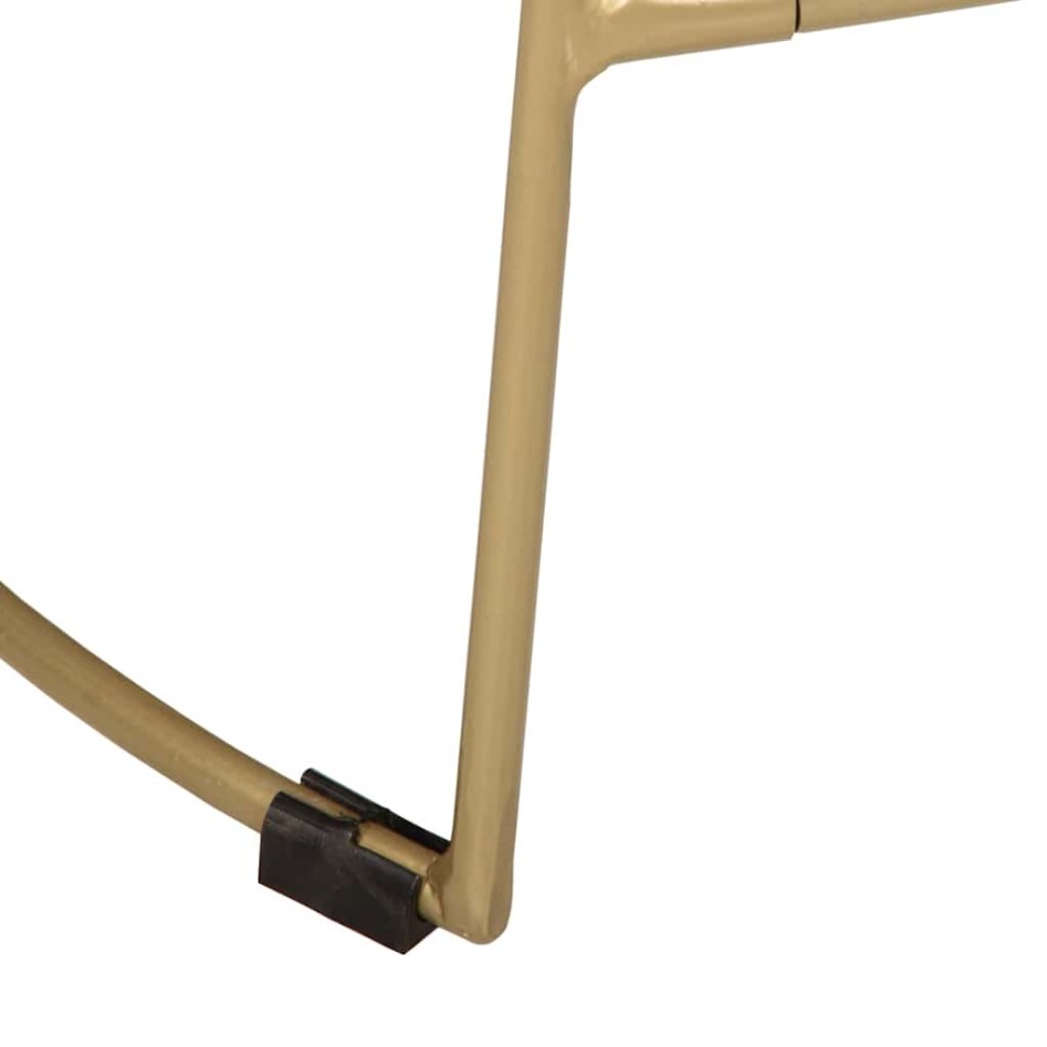 Taburetes de barra 2 uds madera maciza de mango 49x43x79