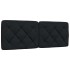 Cama con colchón tela negro 140x190