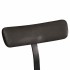 Taburetes de barra 2 uds negro 49x43x103 cm madera maciza