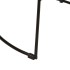 Taburetes de barra 2 uds negro 49x43x103 cm madera maciza