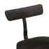 Taburetes de barra 2 uds negro 49x43x79 cm madera maciza