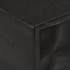 Mesa consola madera maciza de mango y hierro negro 90x30x76