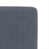 Sillas de comedor 4 unidades terciopelo gris