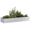 Jardinera 280x80x40 cm de acero galvanizado