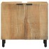 Armario de lavabo de baño madera maciza mango marrón