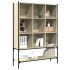 Estantería madera de ingeniería roble Sonoma 102x30x141,5