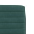 Sillas de comedor 4 unidades terciopelo verde