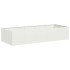 Jardinera acero blanco 200x80x40