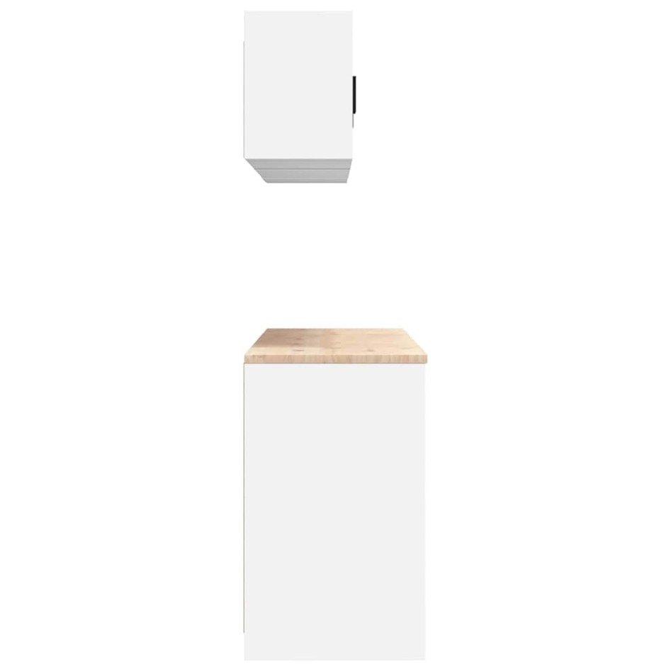 Armarios 6 uds para garaje madera de ingeniería