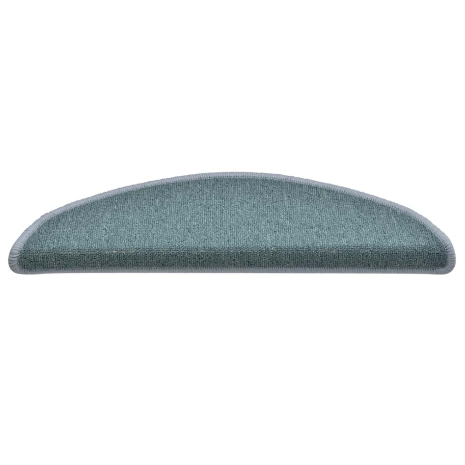 Alfombrilla escalera 30 uds azul 56x17x3
