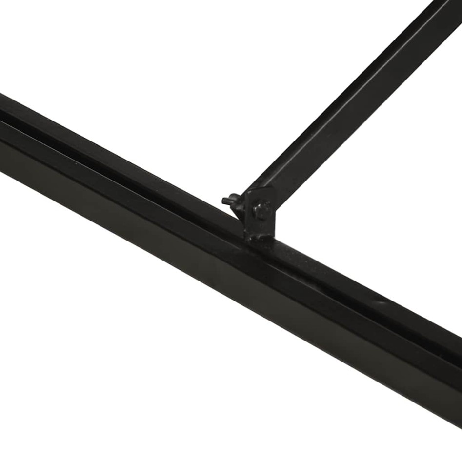 Mesa de centro multicolor 80x80x35 cm madera maciza