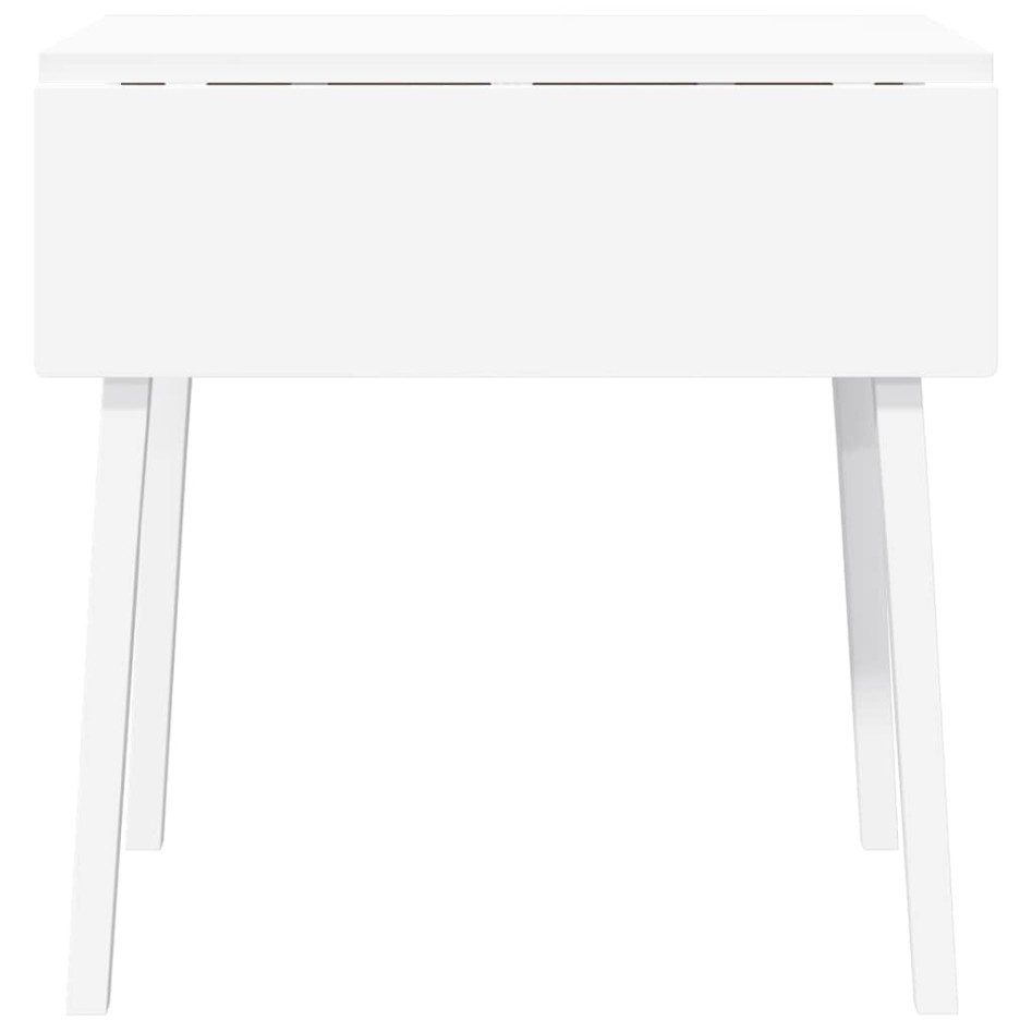 Mesa de comedor de madera maciza de caucho