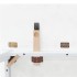 Mesa de comedor de madera maciza de caucho