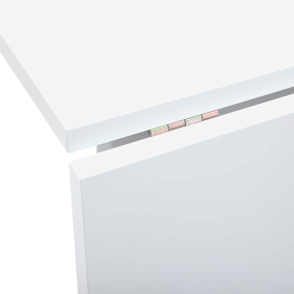 Mesa de comedor de madera maciza de caucho