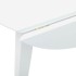 Mesa de comedor de madera maciza de caucho